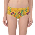 Floral pattern Mid-Waist Bikini Bottoms View1