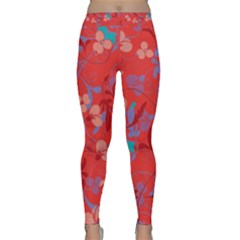 Floral Pattern Classic Yoga Leggings