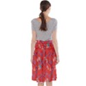 Floral pattern Midi Beach Skirt View2