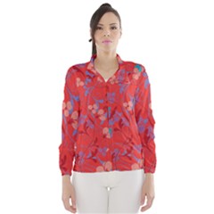 Floral Pattern Wind Breaker (women)