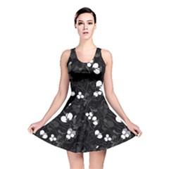 Floral Pattern Reversible Skater Dress by Valentinaart