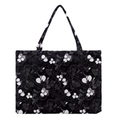 Floral Pattern Medium Tote Bag