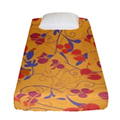 Floral Pattern Fitted Sheet (single Size)