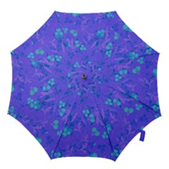 Floral Pattern Hook Handle Umbrellas (small) by Valentinaart