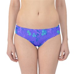 Floral Pattern Hipster Bikini Bottoms