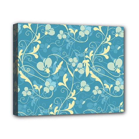 Floral Pattern Canvas 10  X 8 