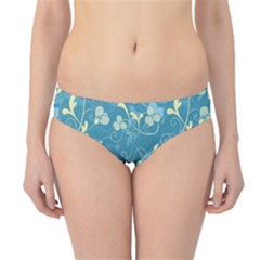 Floral Pattern Hipster Bikini Bottoms