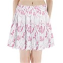 Floral pattern Pleated Mini Skirt View1