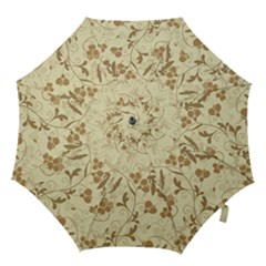 Floral Pattern Hook Handle Umbrellas (large)