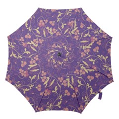 Floral Pattern Hook Handle Umbrellas (large) by Valentinaart