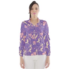 Floral Pattern Wind Breaker (women)