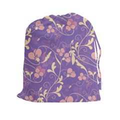 Floral Pattern Drawstring Pouches (xxl)