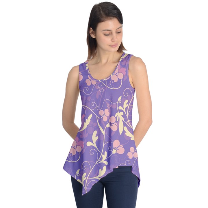 Floral pattern Sleeveless Tunic