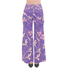 Floral Pattern Pants