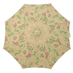 Floral Pattern Straight Umbrellas