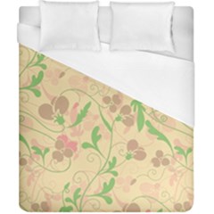 Floral Pattern Duvet Cover (california King Size)