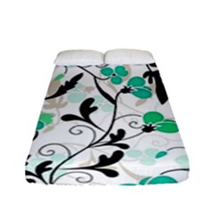 Floral Pattern Fitted Sheet (full/ Double Size)