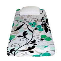 Floral Pattern Fitted Sheet (single Size)