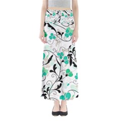 Floral Pattern Maxi Skirts