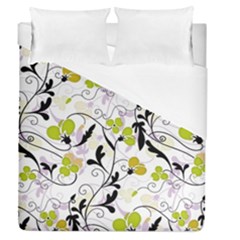 Floral Pattern Duvet Cover (queen Size)