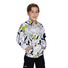 Floral Pattern Wind Breaker (kids)