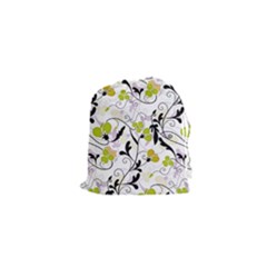 Floral Pattern Drawstring Pouches (xs) 