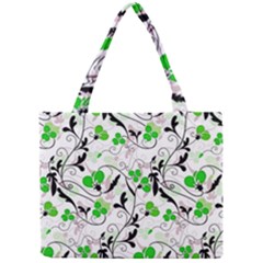 Floral Pattern Mini Tote Bag by Valentinaart