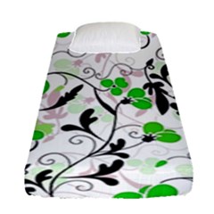 Floral Pattern Fitted Sheet (single Size)