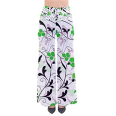 Floral Pattern Pants