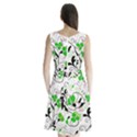 Floral pattern Sleeveless Chiffon Waist Tie Dress View2