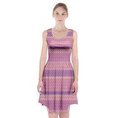 Pattern Racerback Midi Dress