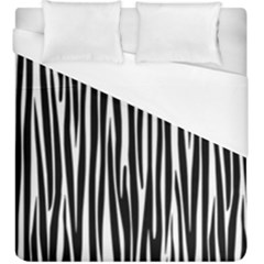 Zebra Pattern Duvet Cover (king Size)