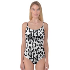 Animal Print Camisole Leotard 