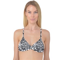 Animal Print Reversible Tri Bikini Top