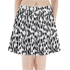 Animal Print Pleated Mini Skirt