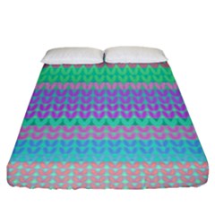 Pattern Fitted Sheet (king Size)