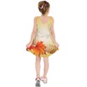 Background Leaves Dry Leaf Nature Kids  Sleeveless Dress View2