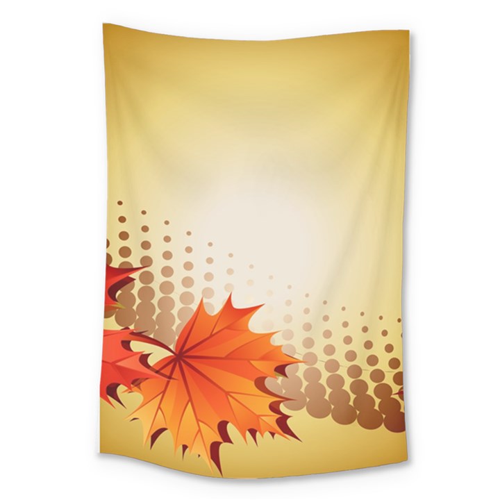 Background Leaves Dry Leaf Nature Large Tapestry