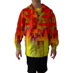 Binary Binary Code Binary System Hooded Wind Breaker (kids)