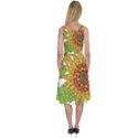 Sunflowers Flower Bloom Nature Midi Sleeveless Dress View2