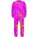 Spring Tropical Floral Palm Bird OnePiece Jumpsuit (Men)  View1