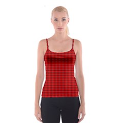 Red And Black Spaghetti Strap Top