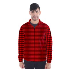 Red And Black Wind Breaker (men) by PhotoNOLA