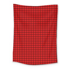 Red And Black Medium Tapestry by PhotoNOLA