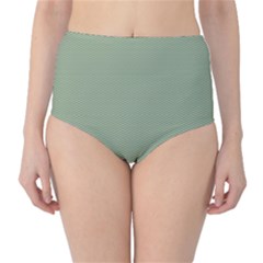 Mardi Gras  High-waist Bikini Bottoms