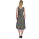 Pattern Abstract Paisley Swirls Midi Sleeveless Dress View2