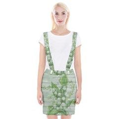 On Wood May Lily Of The Valley Suspender Skirt by Simbadda