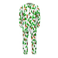 Leaves True Leaves Autumn Green Onepiece Jumpsuit (kids) by Simbadda