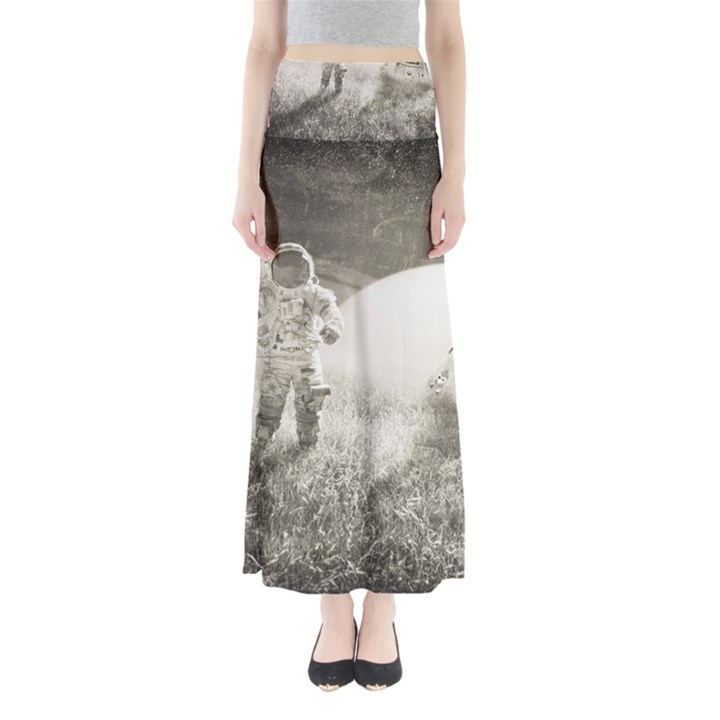 Astronaut Space Travel Space Maxi Skirts