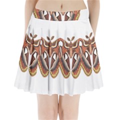 Butterfly Animal Insect Isolated Pleated Mini Skirt by Simbadda